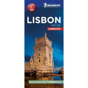 Lissabon Michelin Laminerad